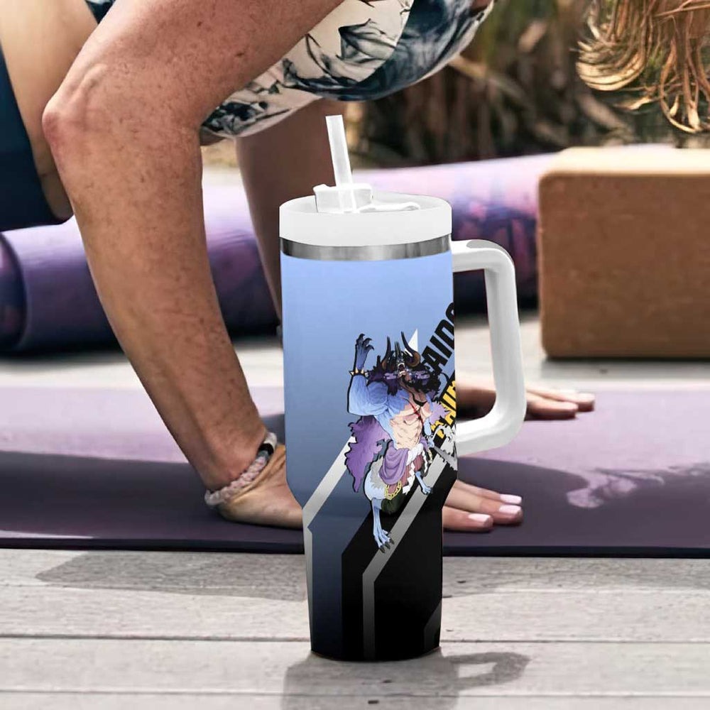 Kaido - One Piece Tumbler With Handle Anime Style TS04