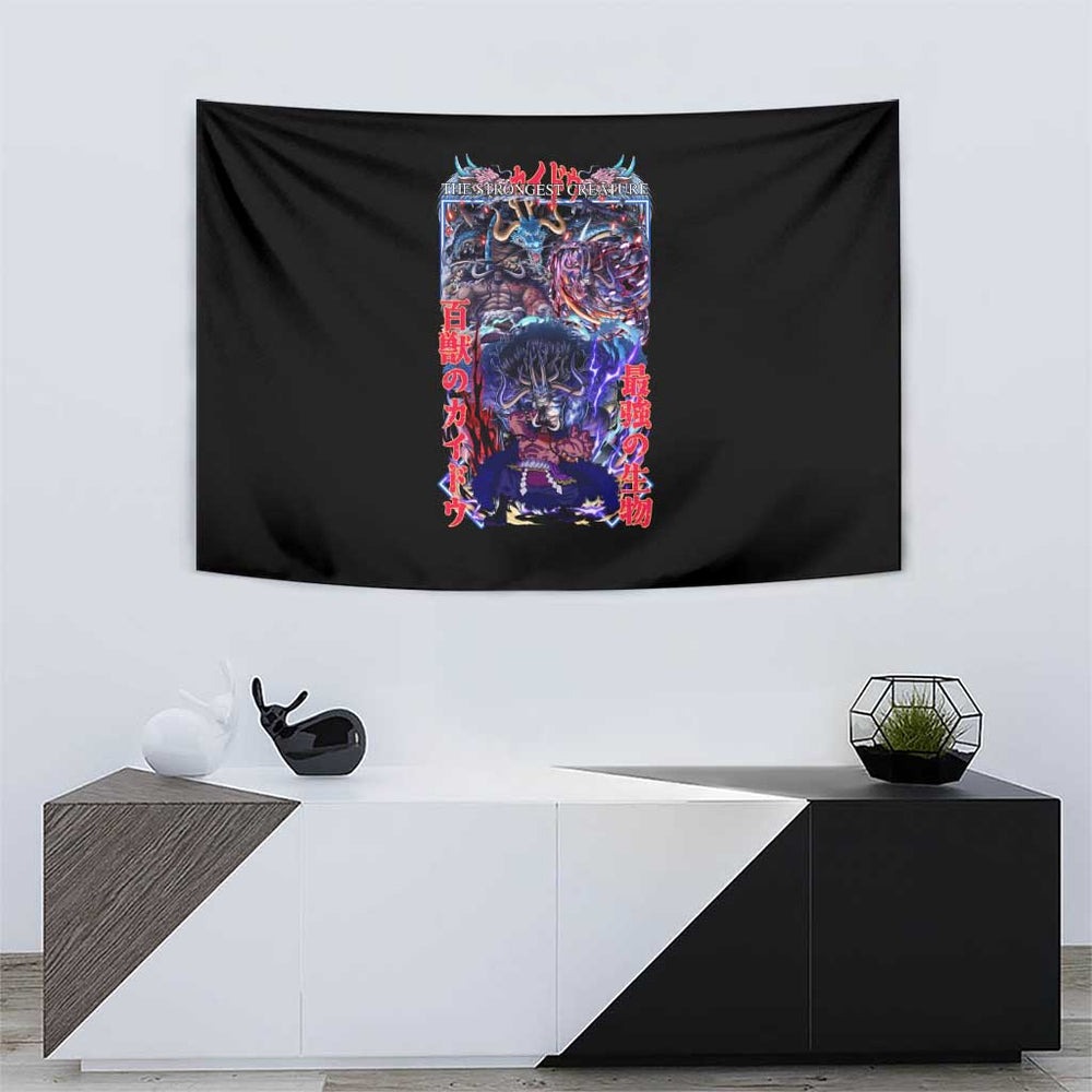 Kaido V3 One Piece Tapestry Japan Anime Style TS04 Kaido V3 One Piece Tapestry Japan Anime Style TS04