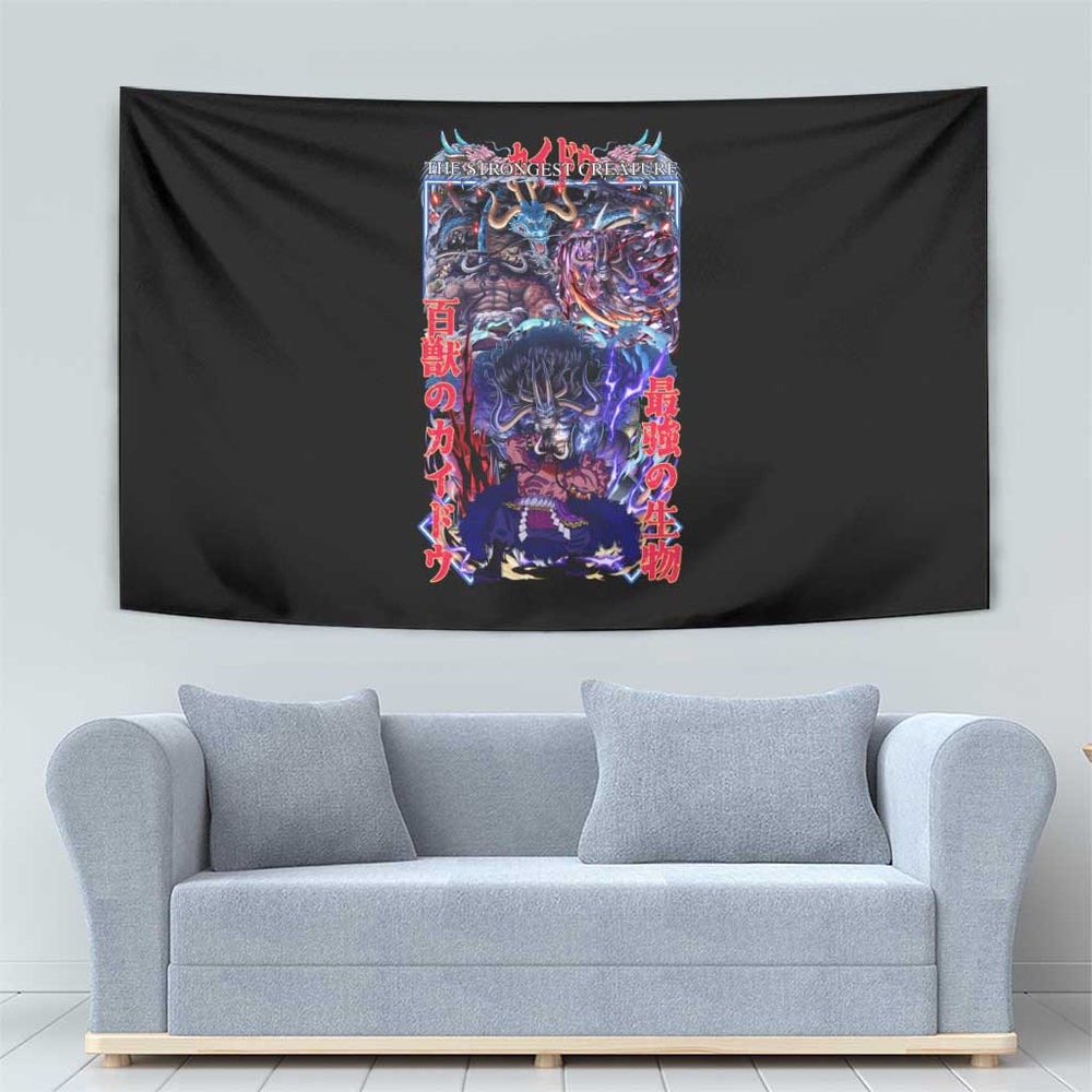 Kaido V3 One Piece Tapestry Japan Anime Style TS04 Kaido V3 One Piece Tapestry Japan Anime Style TS04