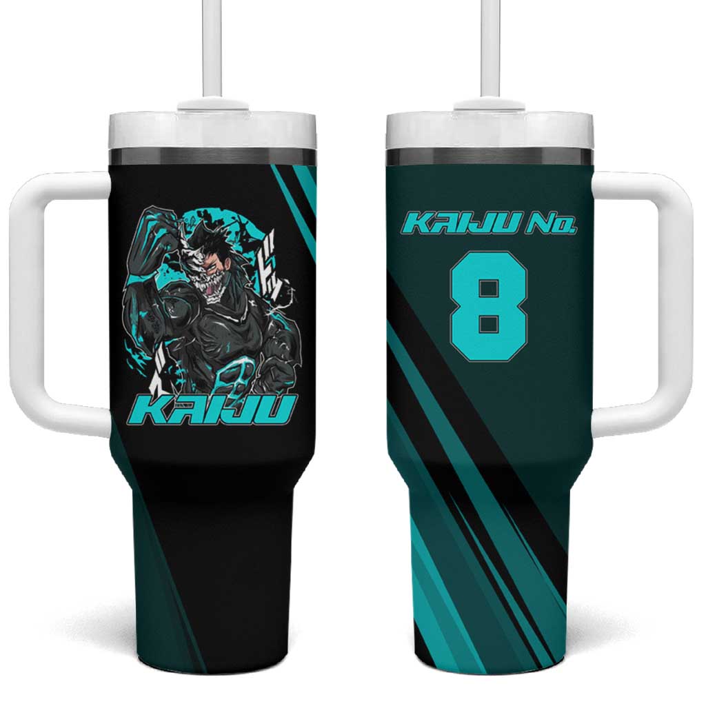Kaiju No. 8 Monster Form Tumbler With Handle Neon Manga Combat Style TS04
