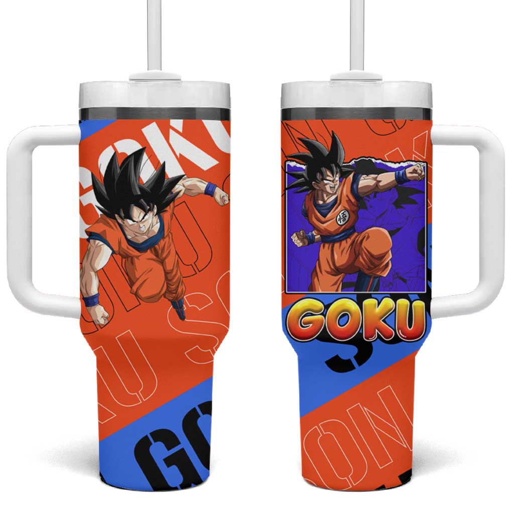 Kakarot Son Goku - Dragon Ball Z Tumbler With Handle Anime Style TS04