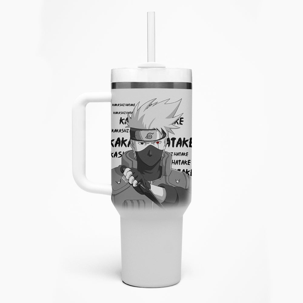 Kakashi Hatake Tumbler With Handle Anime Style Manga TS04 Kakashi Hatake Tumbler With Handle Anime Style Manga TS04