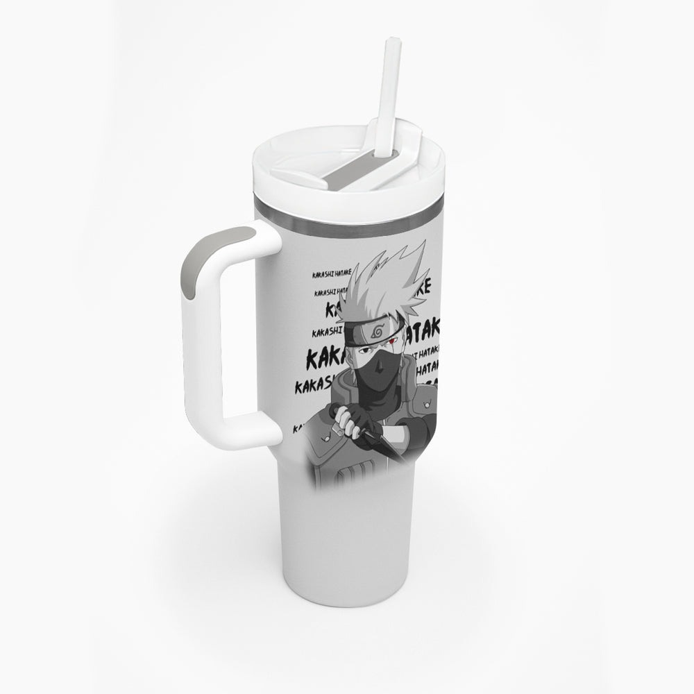 Kakashi Hatake Tumbler With Handle Anime Style Manga TS04 Kakashi Hatake Tumbler With Handle Anime Style Manga TS04