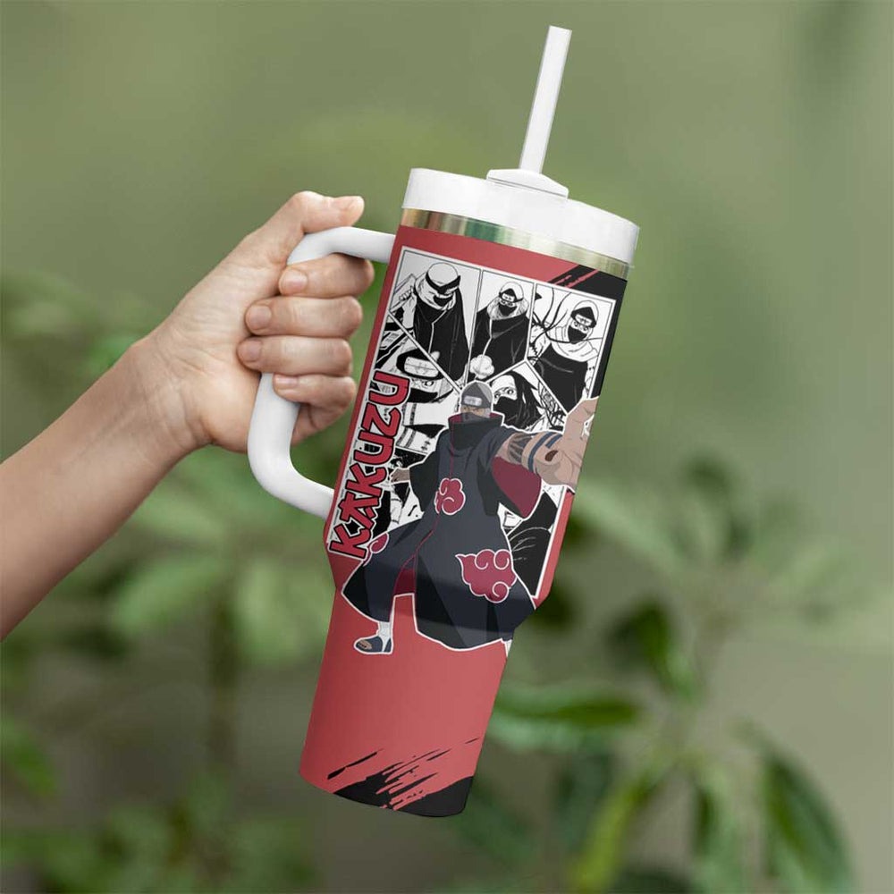 Kakuzu - Naruto Tumbler With Handle Anime Mix Manga Style TS04 Kakuzu - Naruto Tumbler With Handle Anime Mix Manga Style TS04