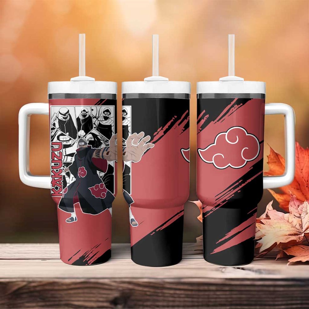 Kakuzu - Naruto Tumbler With Handle Anime Mix Manga Style TS04 Kakuzu - Naruto Tumbler With Handle Anime Mix Manga Style TS04