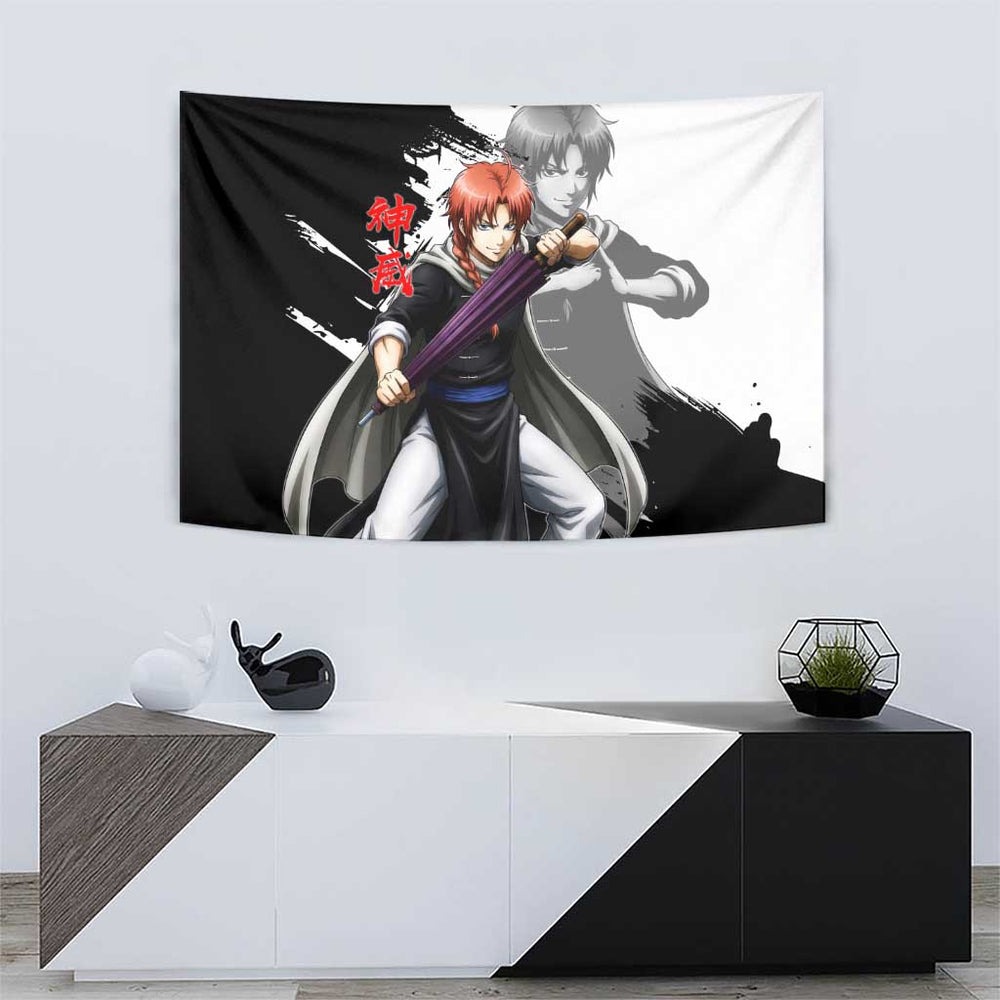 Kamui Tapestry Rogue Warrior Ink Clash Style TS04