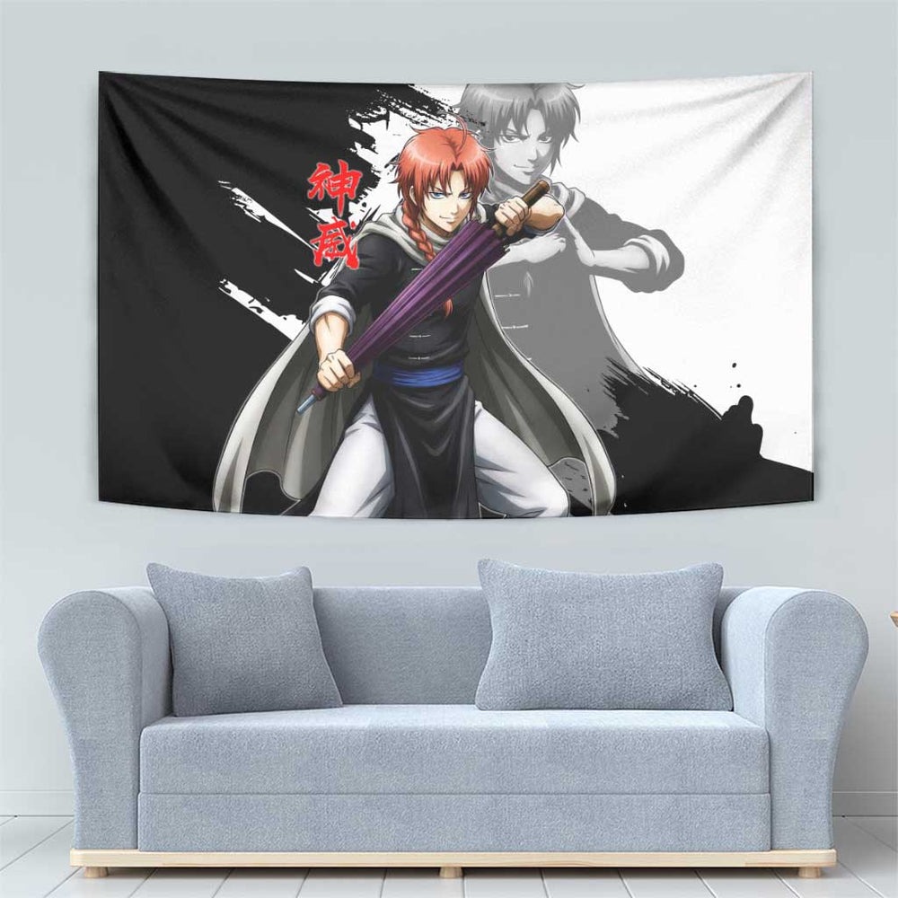 Kamui Tapestry Rogue Warrior Ink Clash Style TS04