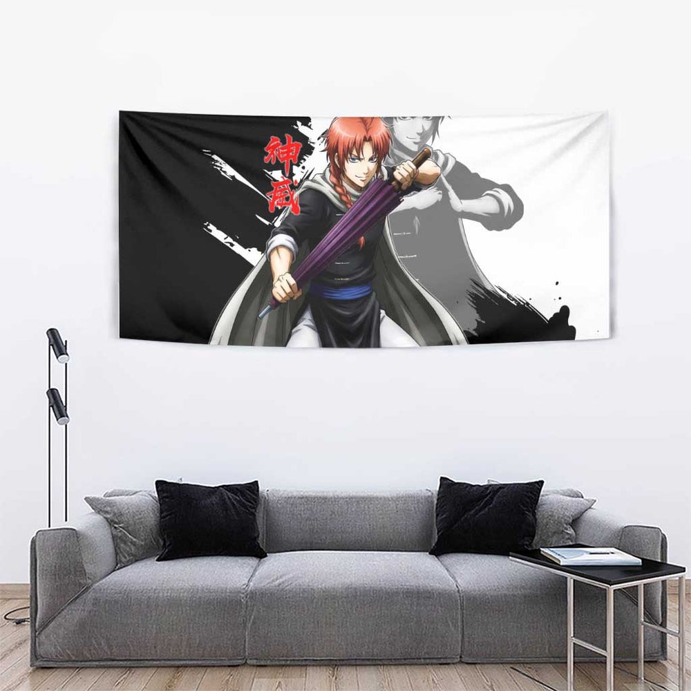 Kamui Tapestry Rogue Warrior Ink Clash Style TS04