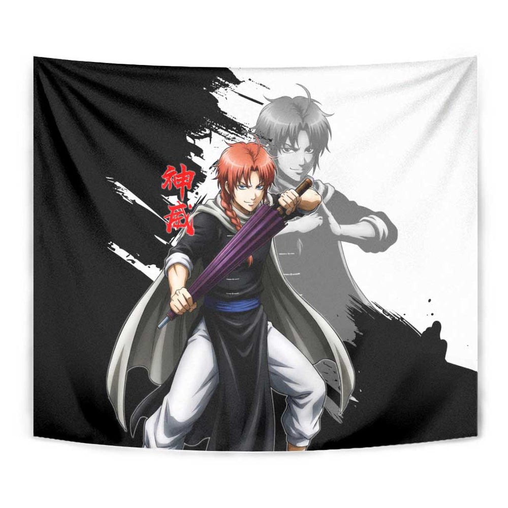 Kamui Tapestry Rogue Warrior Ink Clash Style TS04