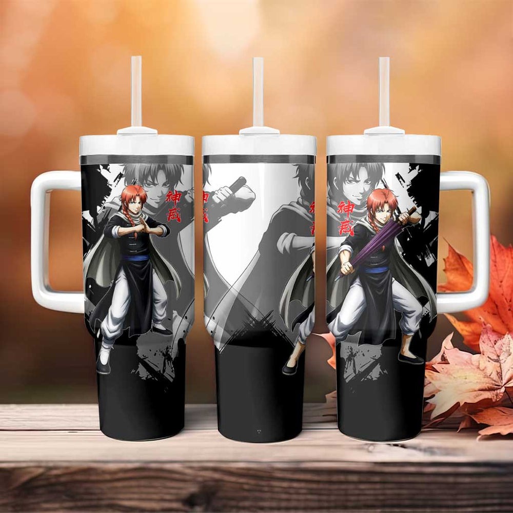Kamui Tumbler With Handle Rogue Warrior Ink Clash Style TS04 Kamui Tumbler With Handle Rogue Warrior Ink Clash Style TS04