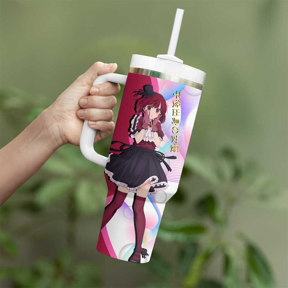 Kana Arima Idol Tumbler With Handle Elegant Idol Anime Style TS04 Kana Arima Idol Tumbler With Handle Elegant Idol Anime Style TS04