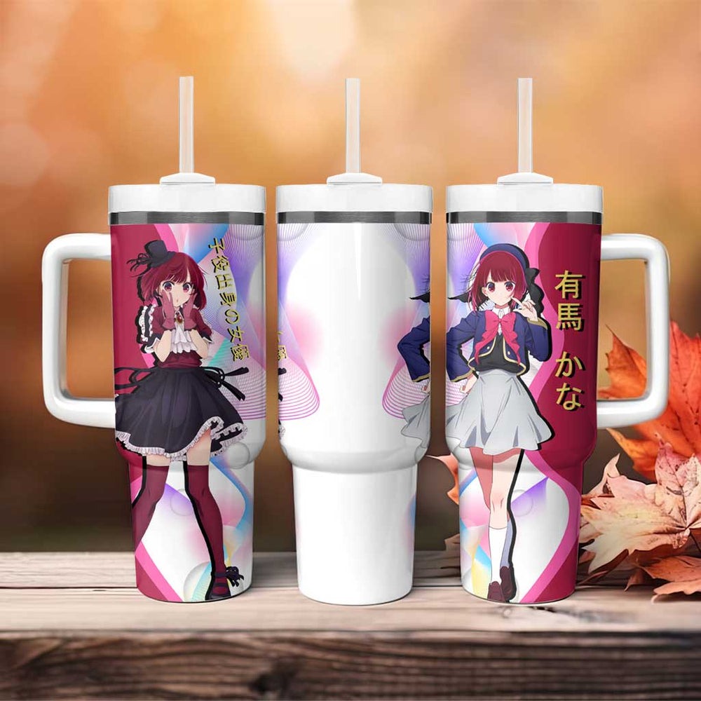 Kana Arima Idol Tumbler With Handle Elegant Idol Anime Style TS04 Kana Arima Idol Tumbler With Handle Elegant Idol Anime Style TS04