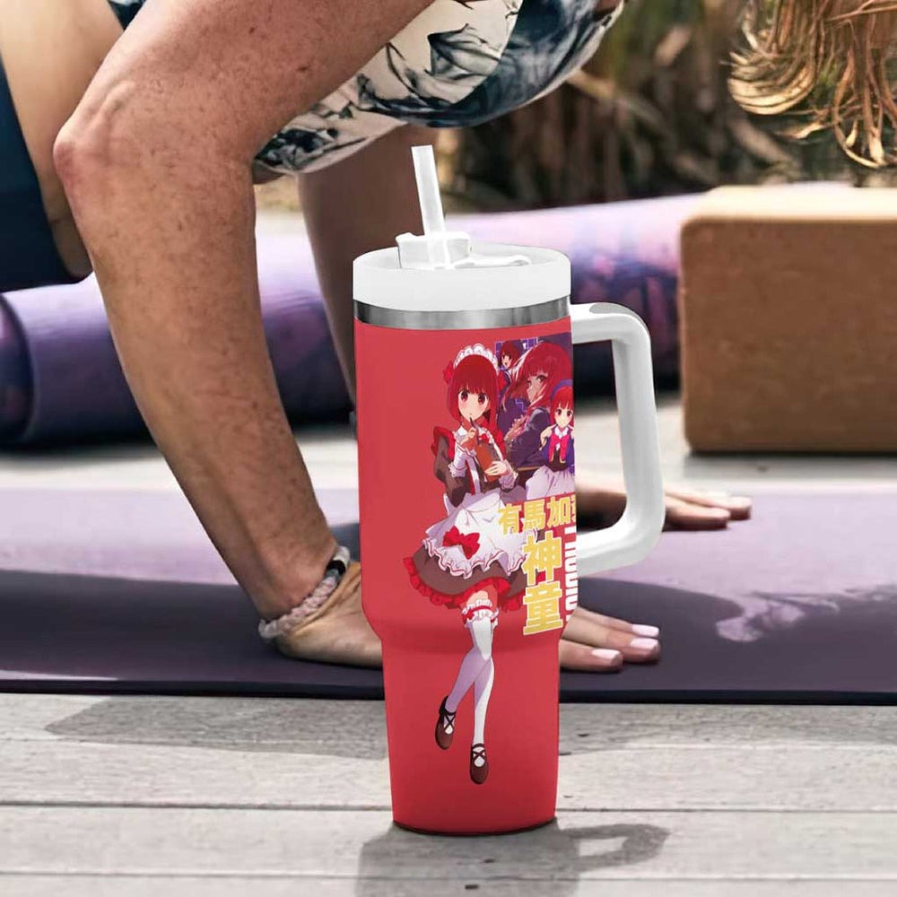Kana Arima Oshi no Ko Tumbler With Handle Anime Style TS04