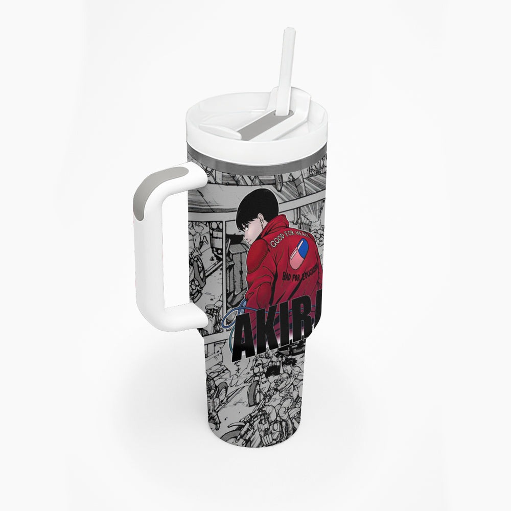 Kaneda - Akira Manga Style Tumbler With Handle TS04 Kaneda - Akira Manga Style Tumbler With Handle TS04
