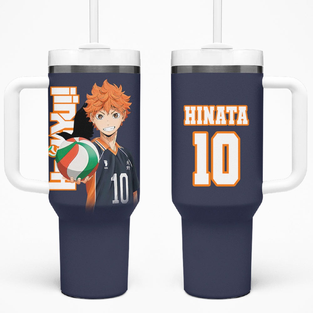 Karasuno Shoyo Hinata Tumbler With Handle TS04 Karasuno Shoyo Hinata Tumbler With Handle TS04