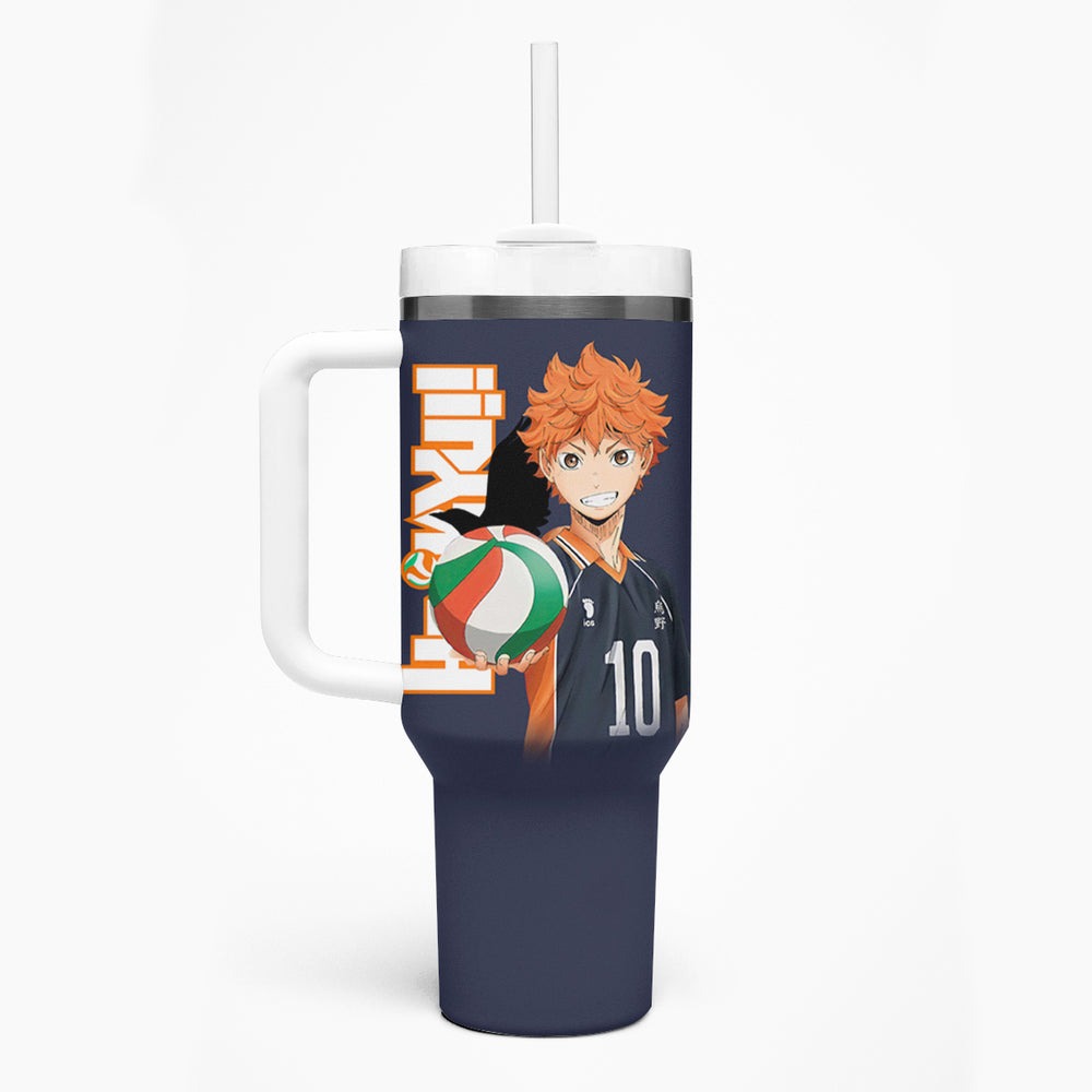 Karasuno Shoyo Hinata Tumbler With Handle TS04 Karasuno Shoyo Hinata Tumbler With Handle TS04