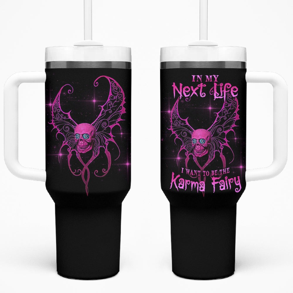 Karma Fairy Skul Tumbler With Handle TS04 Karma Fairy Skul Tumbler With Handle TS04