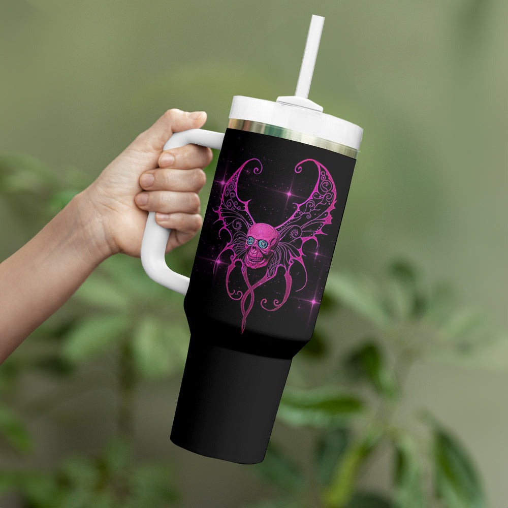 Karma Fairy Skul Tumbler With Handle TS04 Karma Fairy Skul Tumbler With Handle TS04