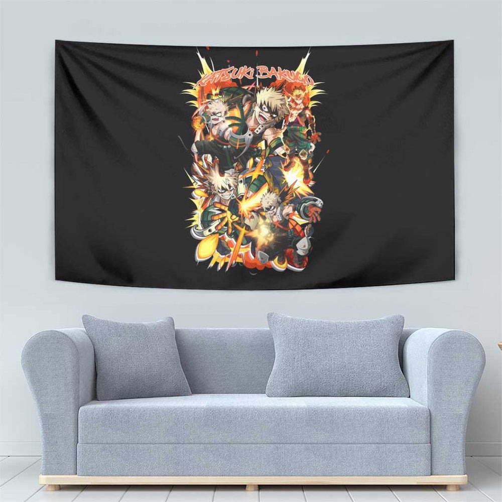 Katsuki Bakugo V2 My Hero Academia Tumbler With Handle Anime Style TS04 Katsuki Bakugo V2 My Hero Academia Tumbler With Handle Anime Style TS04