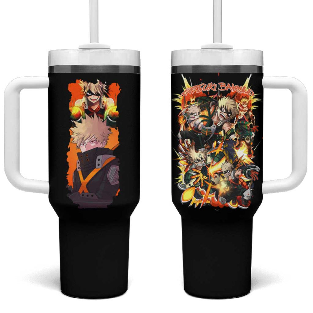 Katsuki Bakugo V2 My Hero Academia Tumbler With Handle Anime Style TS04