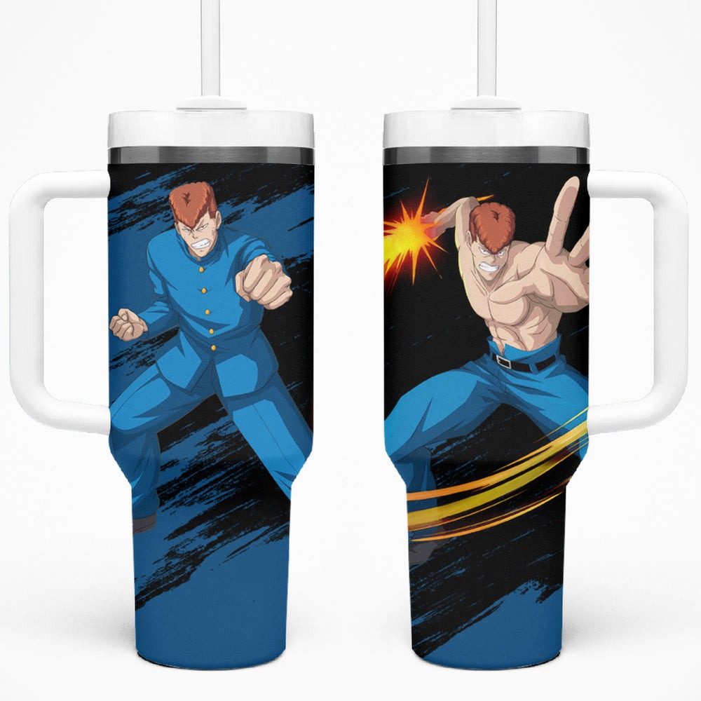 Kazuma Kuwabara Tumbler With Handle YuYu Hakusho TS04 Kazuma Kuwabara Tumbler With Handle YuYu Hakusho TS04