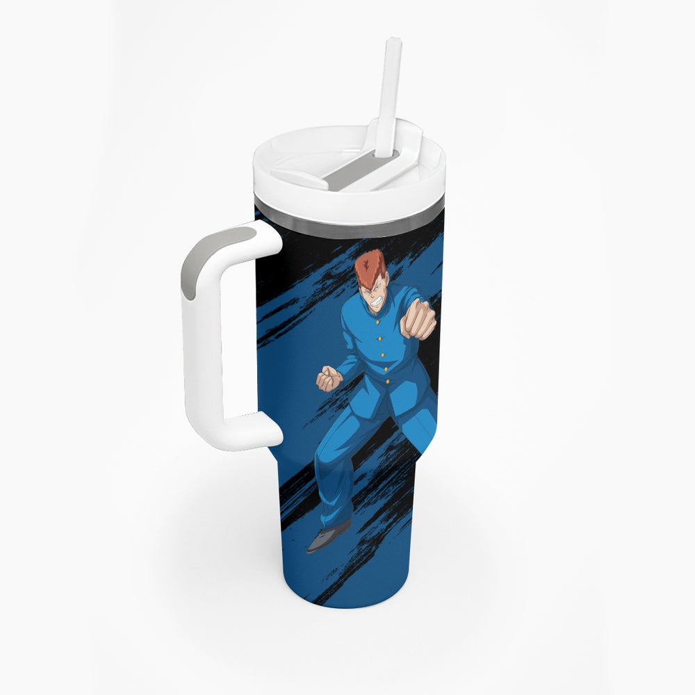 Kazuma Kuwabara Tumbler With Handle YuYu Hakusho TS04 Kazuma Kuwabara Tumbler With Handle YuYu Hakusho TS04
