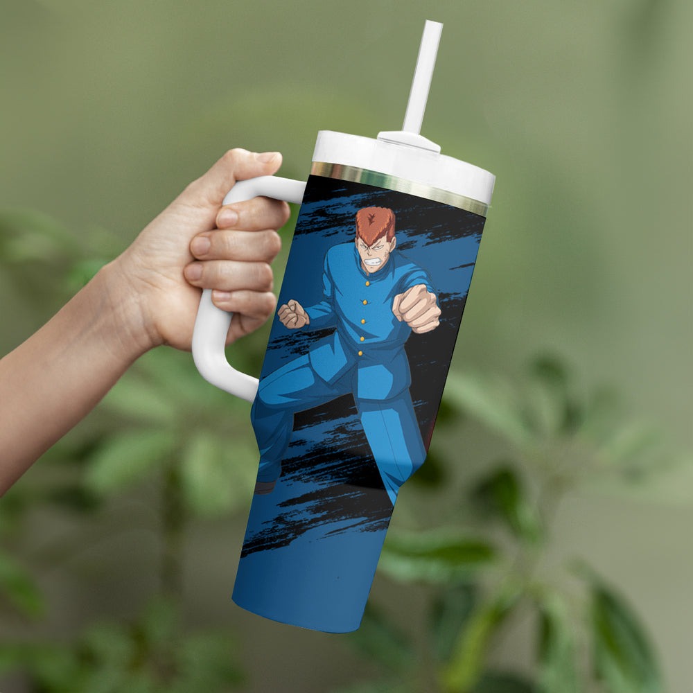 Kazuma Kuwabara Tumbler With Handle YuYu Hakusho TS04 Kazuma Kuwabara Tumbler With Handle YuYu Hakusho TS04