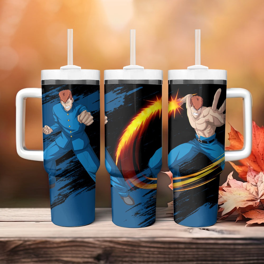 Kazuma Kuwabara Tumbler With Handle YuYu Hakusho TS04 Kazuma Kuwabara Tumbler With Handle YuYu Hakusho TS04