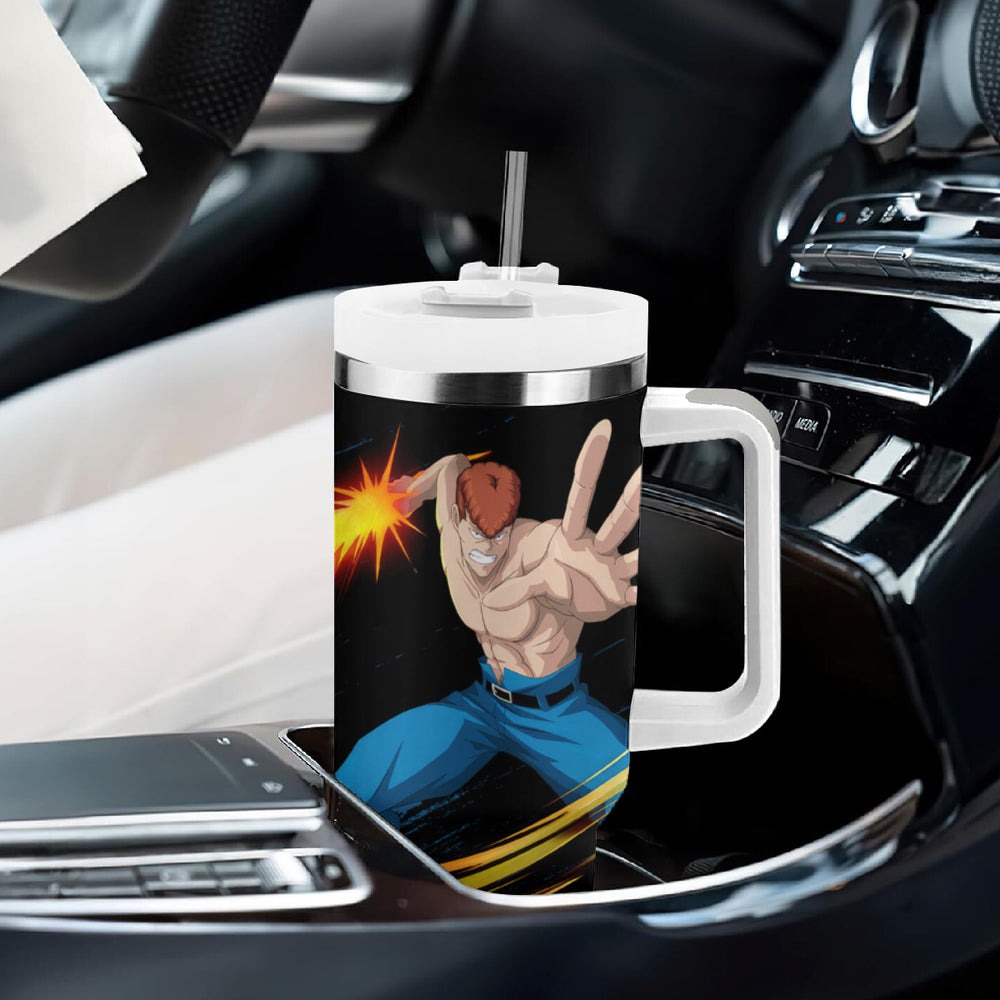 Kazuma Kuwabara Tumbler With Handle YuYu Hakusho TS04 Kazuma Kuwabara Tumbler With Handle YuYu Hakusho TS04