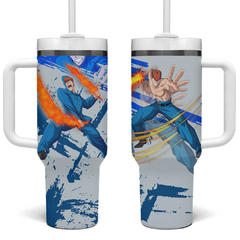 Kazuma Kuwabara - Yu yu Hakusho Tumbler With Handle Anime Style TS04