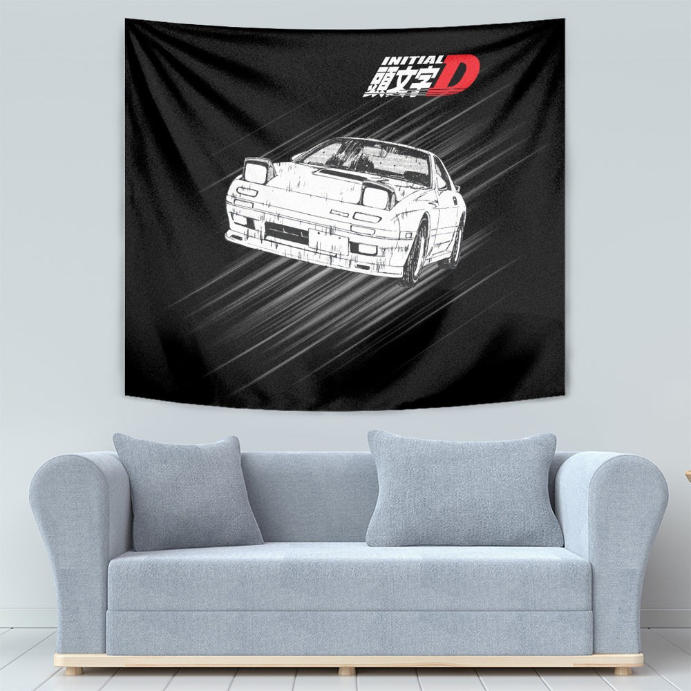 Keisuke Takahashi RX-7 Initial D Tumbler With Handle Manga Mix Anime Style TS04 Keisuke Takahashi RX-7 Initial D Tumbler With Handle Manga Mix Anime Style TS04