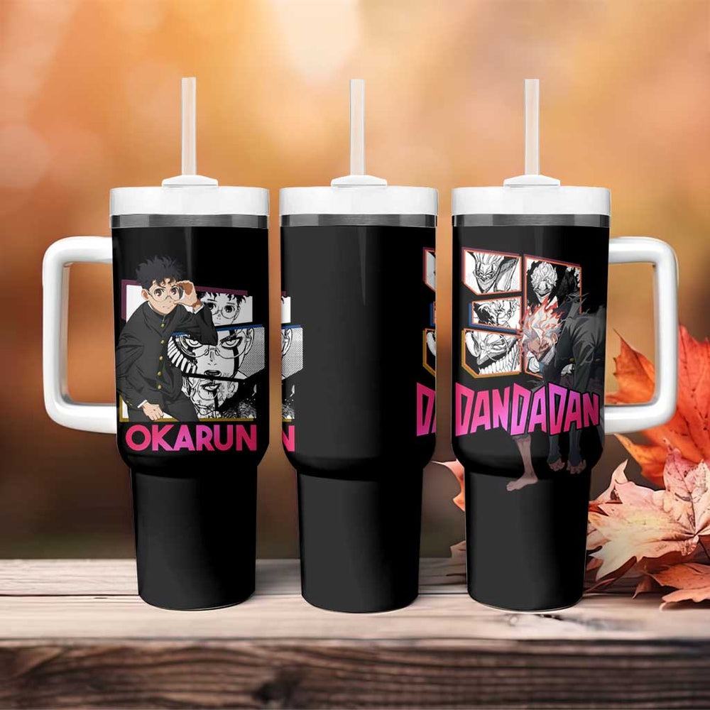 Ken Takakura - Dadadan Tumbler With Handle Anime Style TS04 Ken Takakura - Dadadan Tumbler With Handle Anime Style TS04