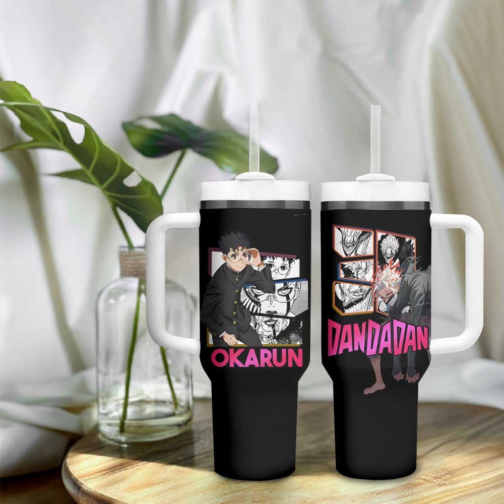 Ken Takakura - Dadadan Tumbler With Handle Anime Style TS04 Ken Takakura - Dadadan Tumbler With Handle Anime Style TS04
