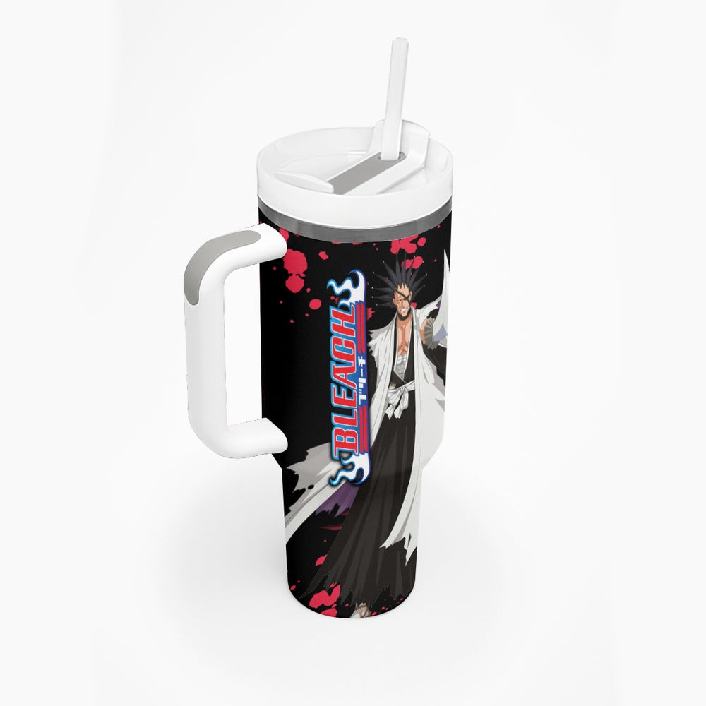 Kenpachi Zaraki Tumbler With Handle Anime Japan Style TS04 Kenpachi Zaraki Tumbler With Handle Anime Japan Style TS04