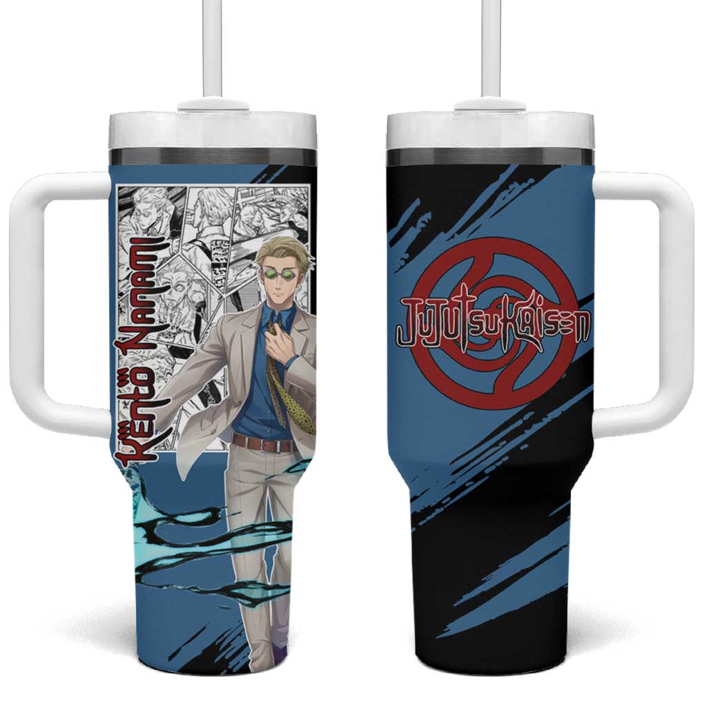 Kento Nanami - Jujusu Kaisen Tumbler With Handle Anime Mix Manga Style TS04