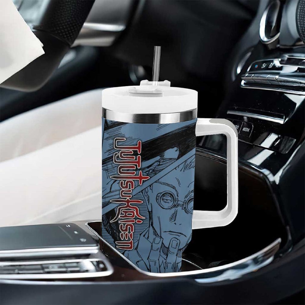 Kento Nanami - Jujutsu Kaisen Tumbler With Handle Anime Style TS04 Kento Nanami - Jujutsu Kaisen Tumbler With Handle Anime Style TS04