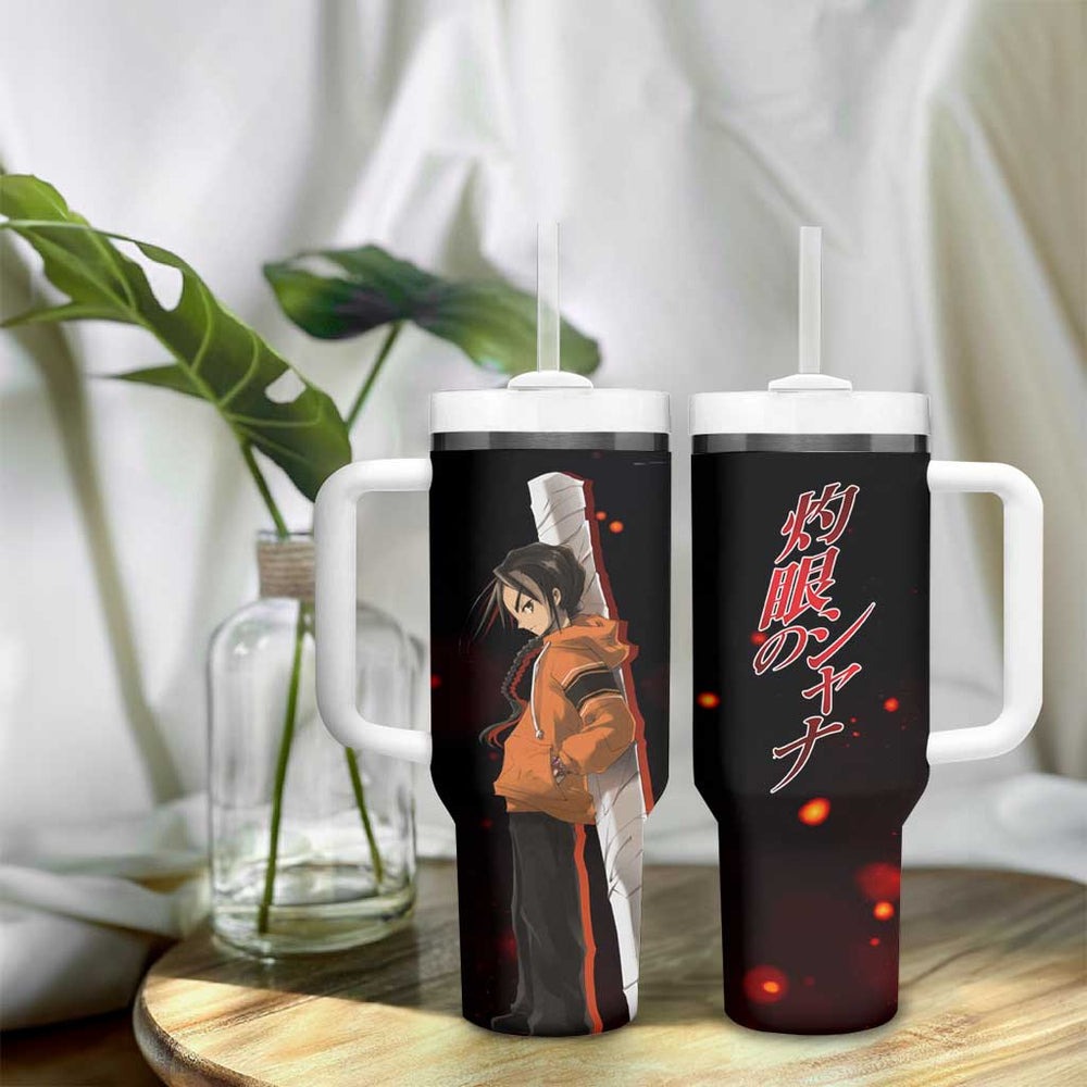 Khamsin Nbh'w - Shakugan no Shana Tumbler With Handle Anime Style TS04 Khamsin Nbh'w - Shakugan no Shana Tumbler With Handle Anime Style TS04
