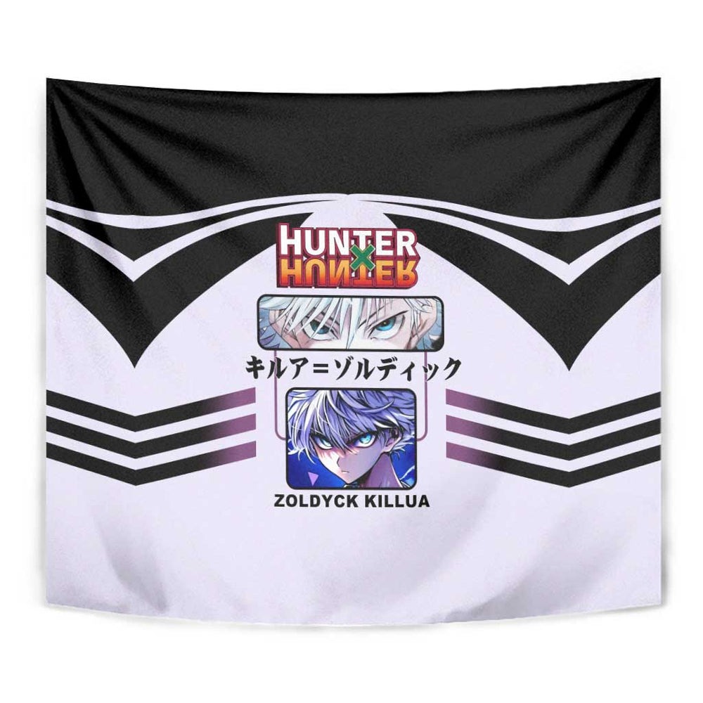 Killua Zoldyck from Hunter x Hunter Tumbler With Handle with Lightning Aura and Agile Combat Pose Design TS04 Killua Zoldyck from Hunter x Hunter Tumbler With Handle with Lightning Aura and Agile Combat Pose Design TS04