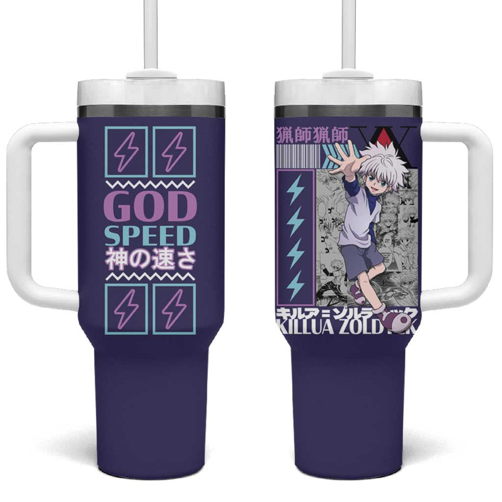 Killua Zoldyck V2 Hunter x Hunter Tumbler With Handle Anime Style TS04