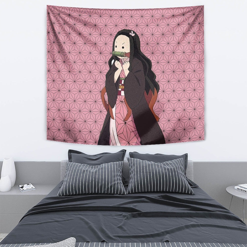 Kimetsu Nezuko Demon Slayer Tumbler With Handle Anime Funny Style TS04 Kimetsu Nezuko Demon Slayer Tumbler With Handle Anime Funny Style TS04