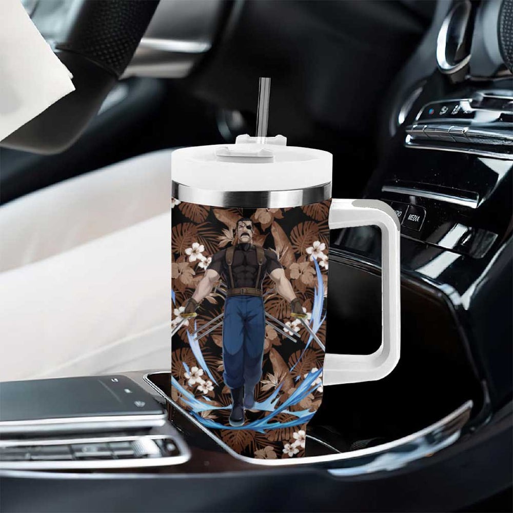 King Bradley - Fullmetal Alchemist Tumbler With Handle Anime Style TS04 King Bradley - Fullmetal Alchemist Tumbler With Handle Anime Style TS04