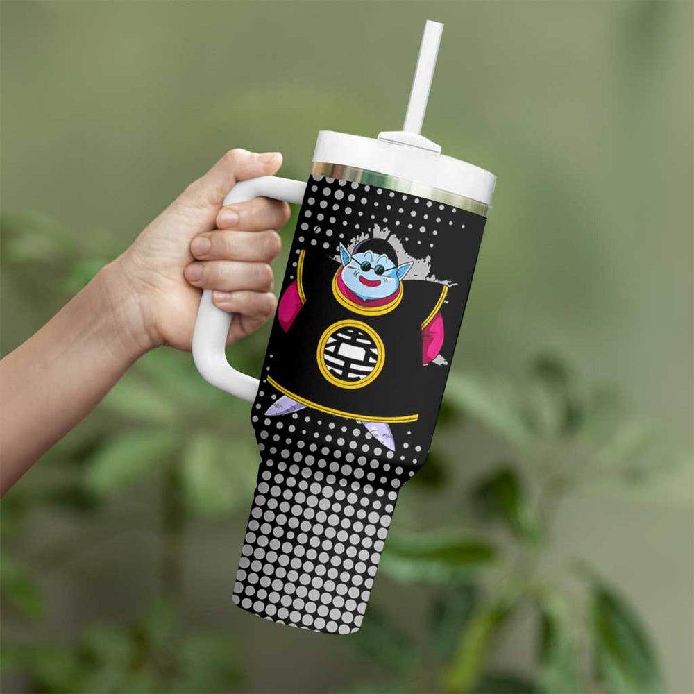 King Kai - Dragon Ball Tumbler With Handle Anime Style TS04 King Kai - Dragon Ball Tumbler With Handle Anime Style TS04