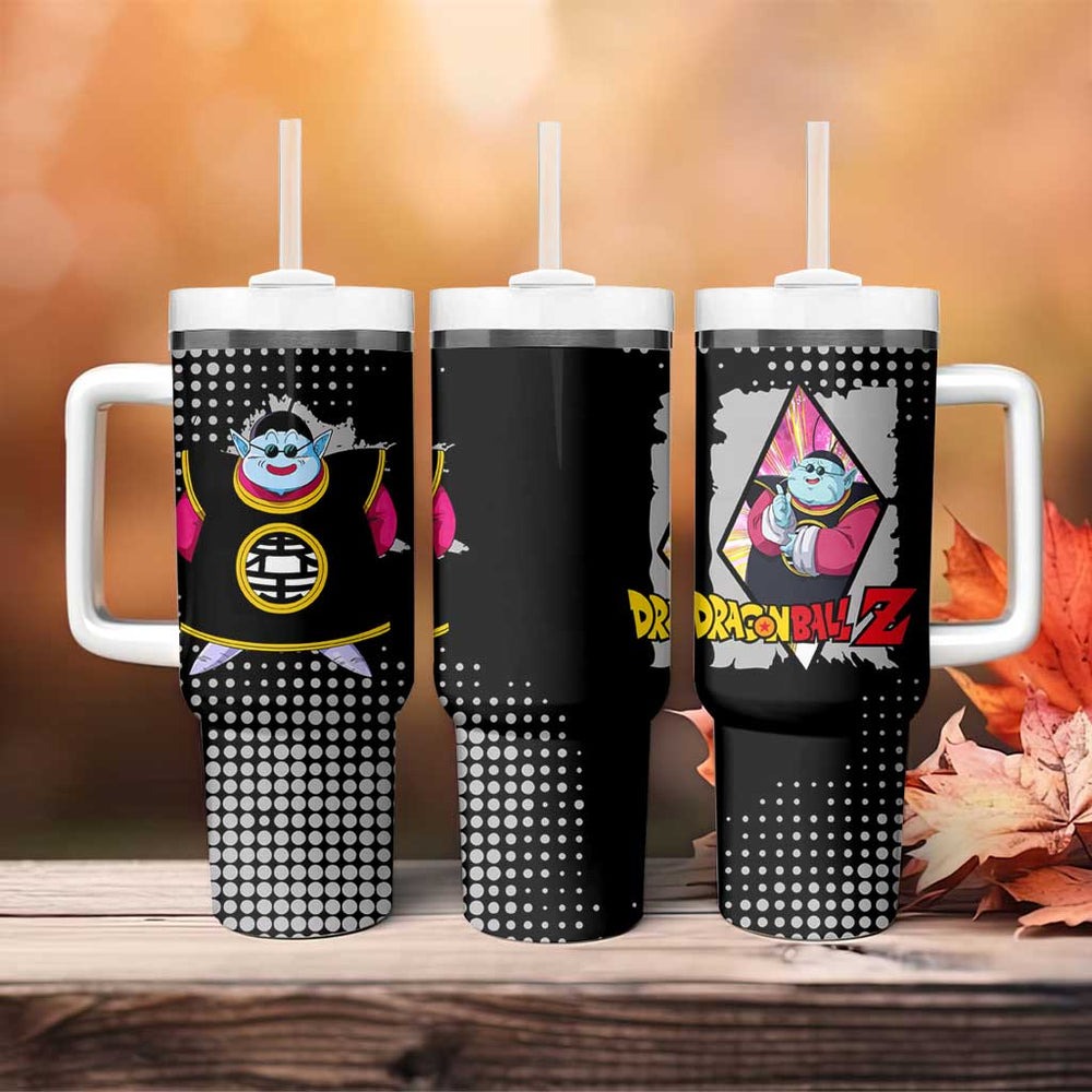 King Kai - Dragon Ball Tumbler With Handle Anime Style TS04 King Kai - Dragon Ball Tumbler With Handle Anime Style TS04