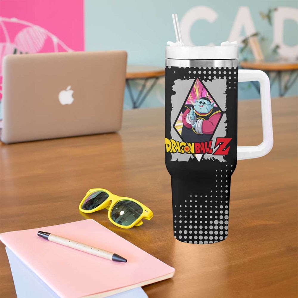 King Kai - Dragon Ball Tumbler With Handle Anime Style TS04 King Kai - Dragon Ball Tumbler With Handle Anime Style TS04