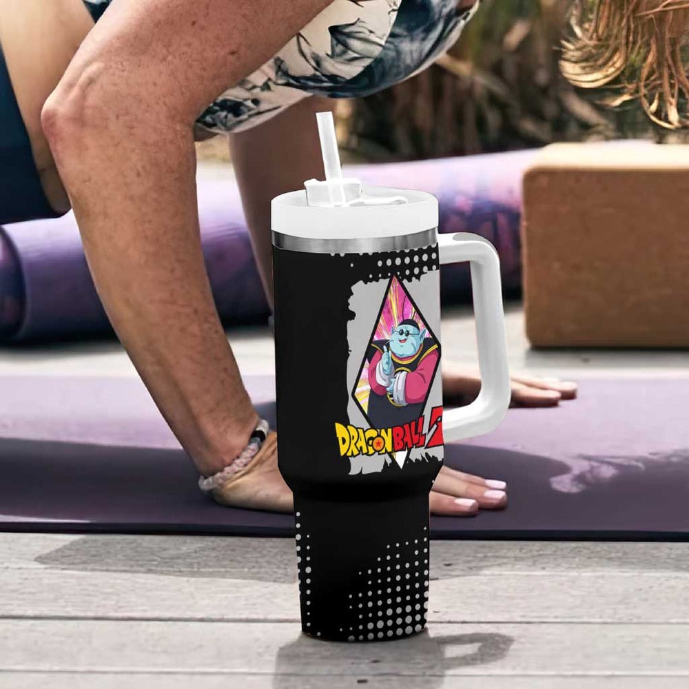 King Kai - Dragon Ball Tumbler With Handle Anime Style TS04 King Kai - Dragon Ball Tumbler With Handle Anime Style TS04