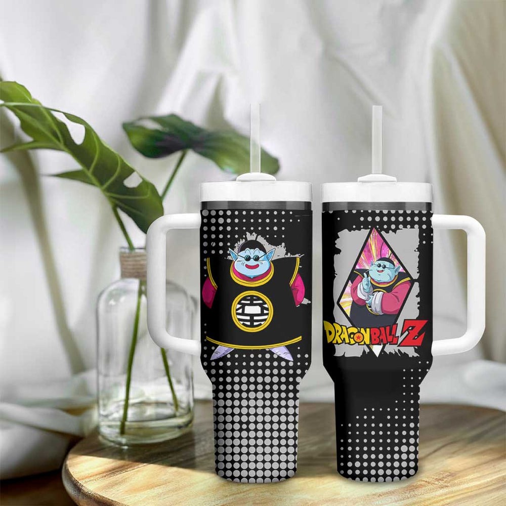 King Kai - Dragon Ball Tumbler With Handle Anime Style TS04 King Kai - Dragon Ball Tumbler With Handle Anime Style TS04