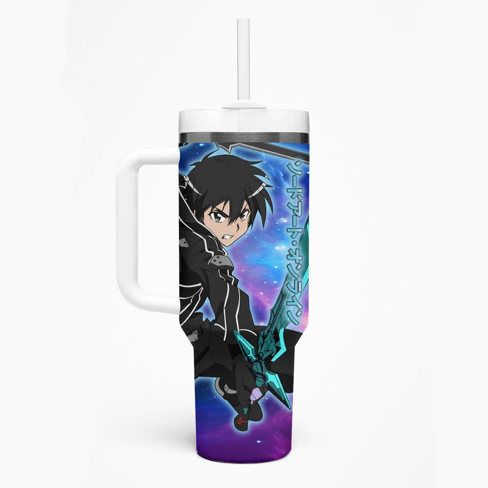 Kirito - Galaxy Style Tumbler With Handle Sword Art Galaxy Style TS04 Kirito - Galaxy Style Tumbler With Handle Sword Art Galaxy Style TS04