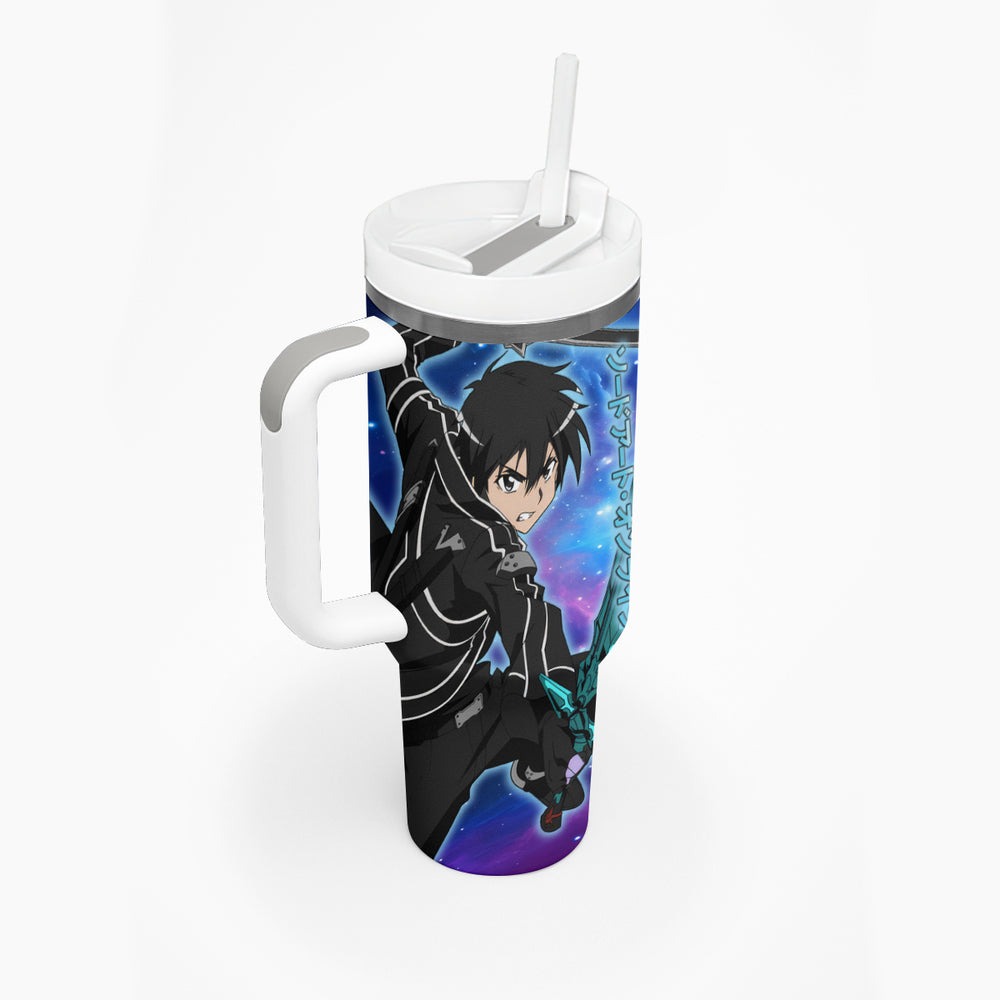 Kirito - Galaxy Style Tumbler With Handle Sword Art Galaxy Style TS04 Kirito - Galaxy Style Tumbler With Handle Sword Art Galaxy Style TS04