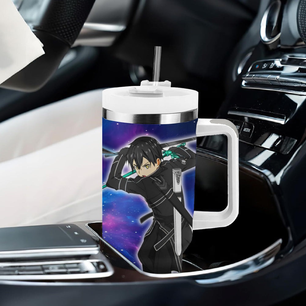 Kirito - Galaxy Style Tumbler With Handle Sword Art Galaxy Style TS04 Kirito - Galaxy Style Tumbler With Handle Sword Art Galaxy Style TS04