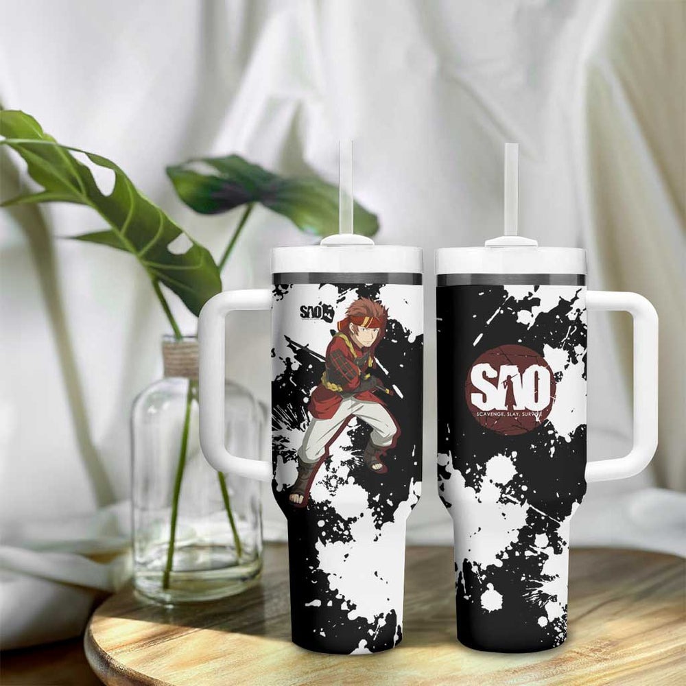 Klein - Sword Art Online Tumbler With Handle Anime Style TS04 Klein - Sword Art Online Tumbler With Handle Anime Style TS04